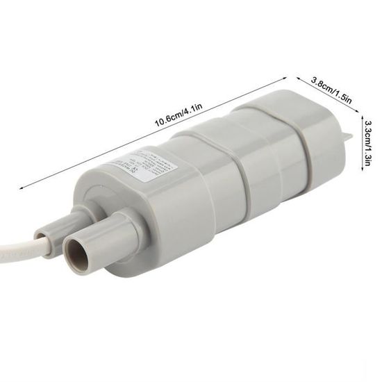 Pompe Submersible DC 12V 600L/H - Petite Pompe à Eau Pour Aquarium, Fontaine, Jardin Et Arrosage