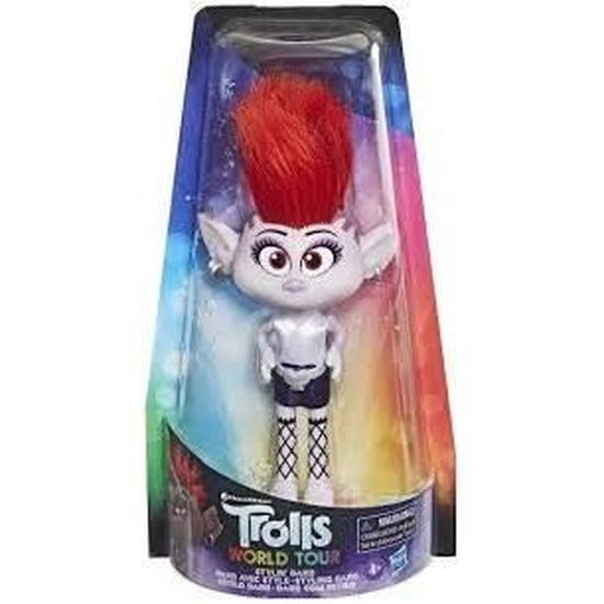 Les Trolls 2 Tournee Mondiale De Dreamworks Poupee Barb Avec Style Cdiscount Jeux Jouets