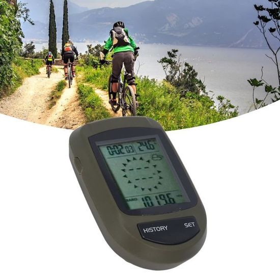Altimètre numérique électronique avec rétroéclairage LCD, baromètre