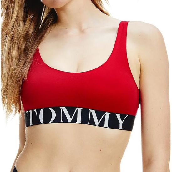 Brassiere tommy hilfiger rouge hot sale