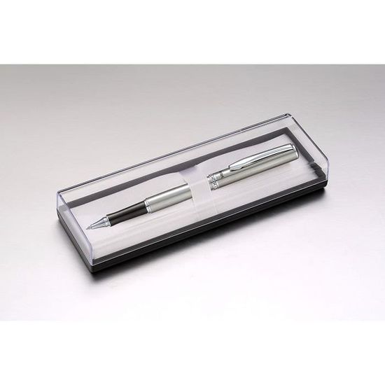 BIC Stylo à bille rétractable 4 couleurs Grip Fashion pointe moyenne (1