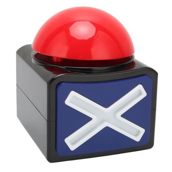 Lot De 4 Buzzers De Réponse Manuels Colorés - Pour Jeux De Quiz, Sans Pile, Sons Différents
