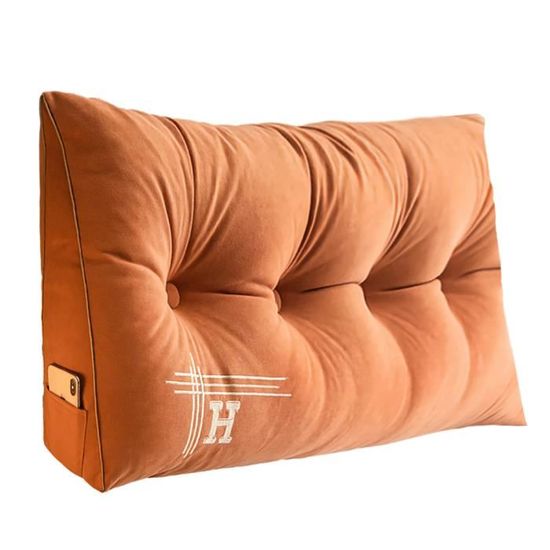 SUPFINE Coussin de Lecture Compensé, Gros Coussin Canapé Support Lombaire Gros Oreiller Cale Dos