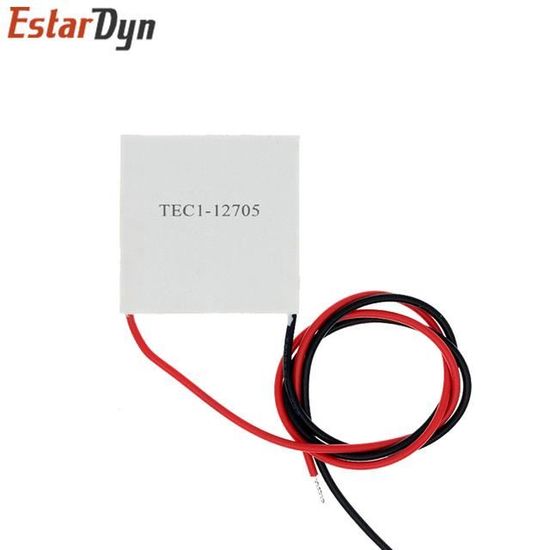 Module Peltier TEC1-12706 Thermoélectrique Refroidisseur - Neuf, Pour Projets électroniques Ou DIY