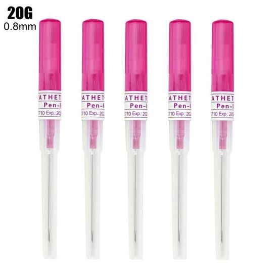 25 Aiguilles Piercing Stériles 12G 14G 16G 18G 20G - Kit Complet Body Piercing