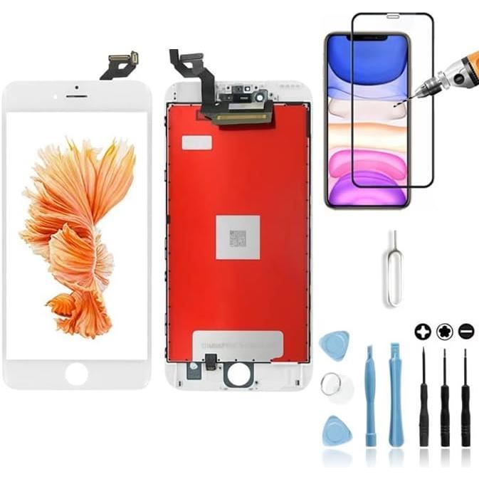 Ecran (lcd + vitre tactile + chssis) pour iphone 6 - Blanc