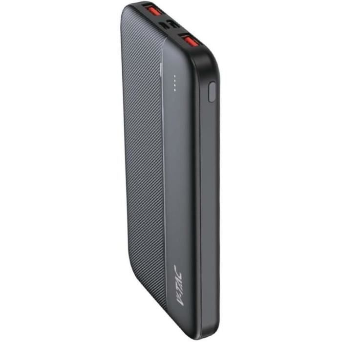 NexCell Powerbank 22.5W - 5000 MAh - Afneembaar - USB-C In/uit - 18W Input - Voor Snelladen - ABS+PC - Zwart
