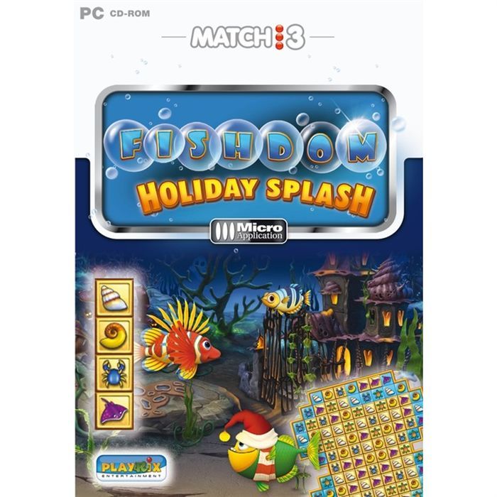 Micro Application Fishdom Holiday Splash / Jeu PC