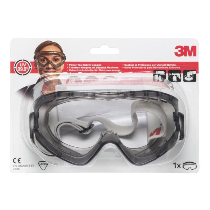 3M 2890SC LUNETTE DE PROTECTION