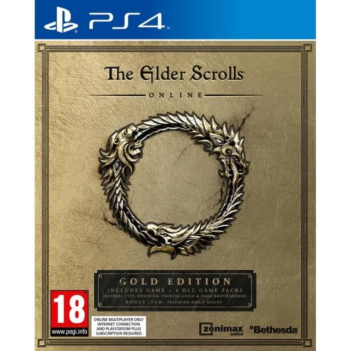 Zenimax The Elder Scrolls Online Edition Gold Jeu PS4