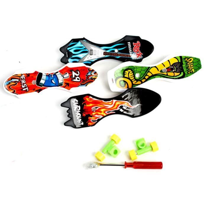 Skate à doigts mini 9cm tournevis+vis+roues Tai…