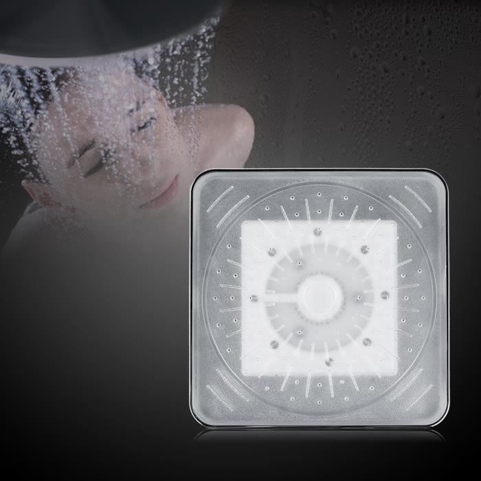 7 couleurs LED lumière Pommeau douche maison romantique bain d'eau
