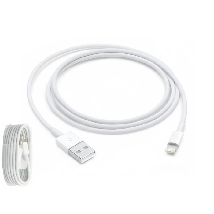 Câble pour iPhone 7 USB LIGHTNING charge rapide
