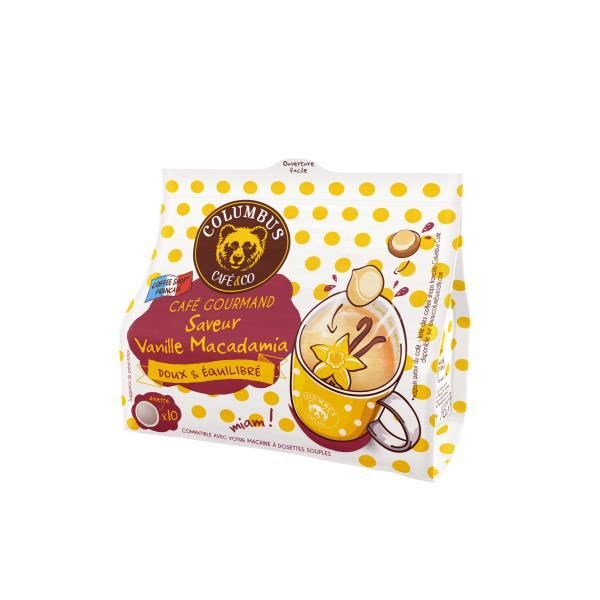 Dosette Senseo® Columbus Café Vanille macadamia (x10) TU