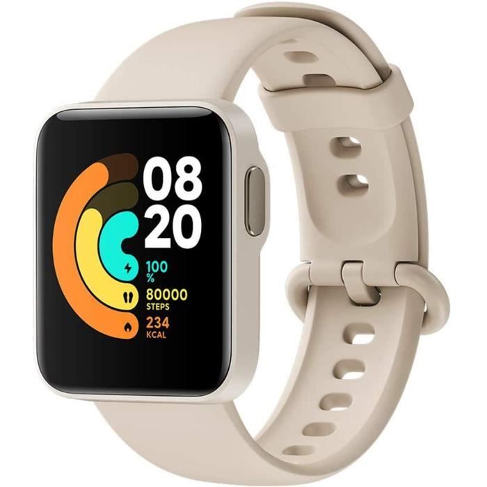 Xiaomi Mi Watch Lite, Smartwatch Bluetooth Fitness Tracker Écran Tactile Neutre 1,4 Pouces Tracker D'activité étanche de 50 m,482