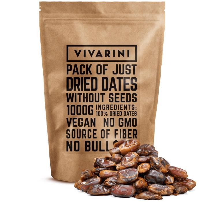 Vivarini Dattes sans pépins standard 1kg