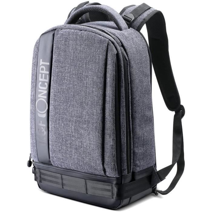 Sac a Dos Appareil Photo, Sac Appareil Photo Reflex, Sac Photo, Sac Dos Reflex/Ordinateur/Trépied Accessoires Noir pour Canon Nikon