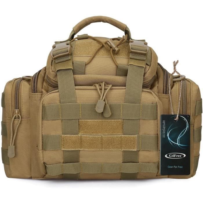 Sacs à dos sports et plein air G4Free Sac Bandoulière Tactique Militaire Molle Sac à Dos Sac d'Epaule pour Camping Voyag 25951