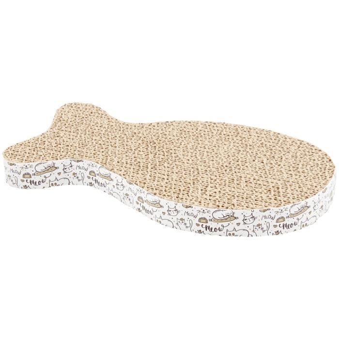 1x Planche Griffoir pour Chats lanche griffoir est un véritable succès poisson ou chat ou papillon model envoie rapport à l'arrivage