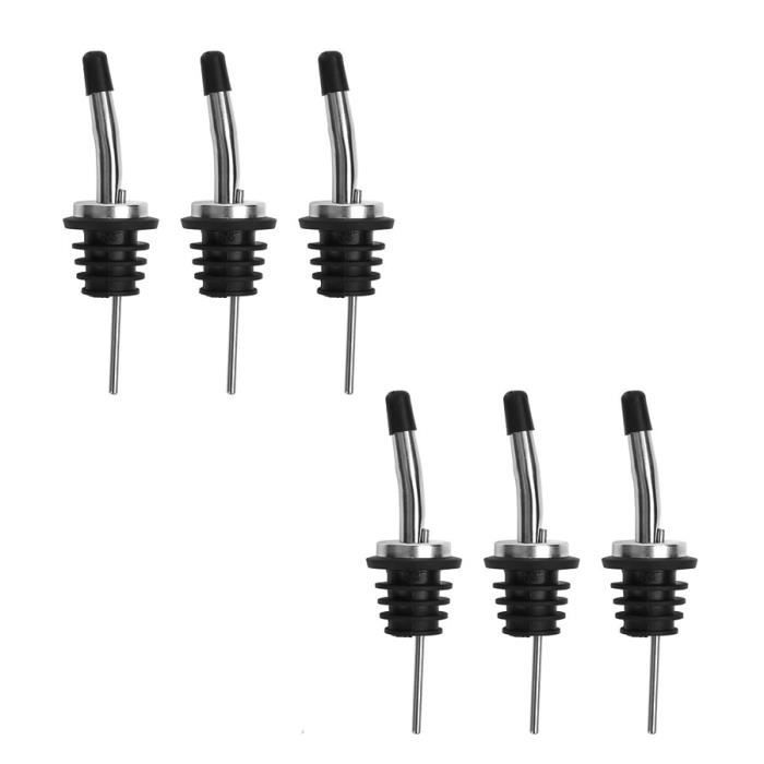 Tire-Bouchon,Verseurs de bouteilles classiques en acier inoxydable, lot de 12 verseurs à bec conique avec capuchons en - Type CAMEL
