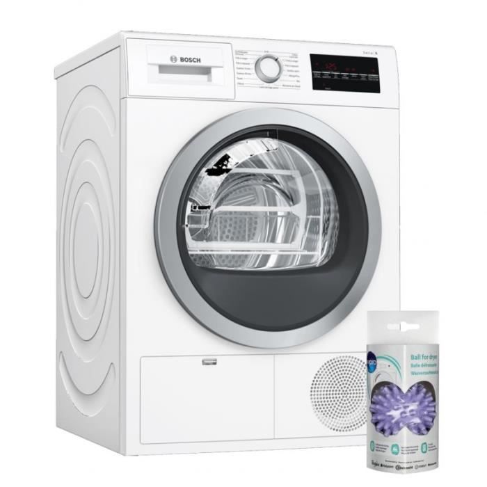 BOSCH sèche-linge frontal hublot condensation 9kg B Electronique Tambour 112L AutoDry