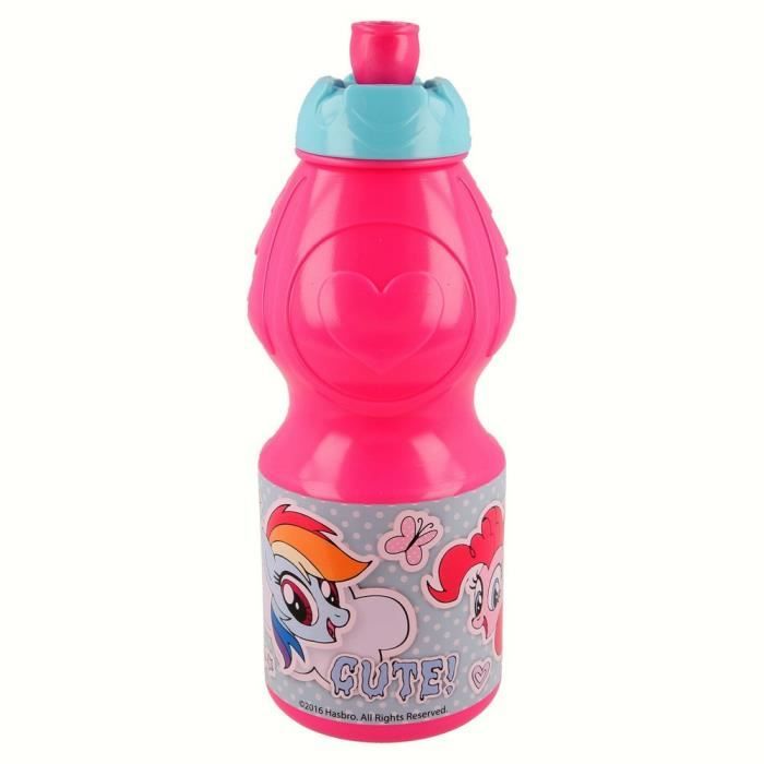 Gourde My Little Pony Enfant Plastique Reutilisable GUIZMAX