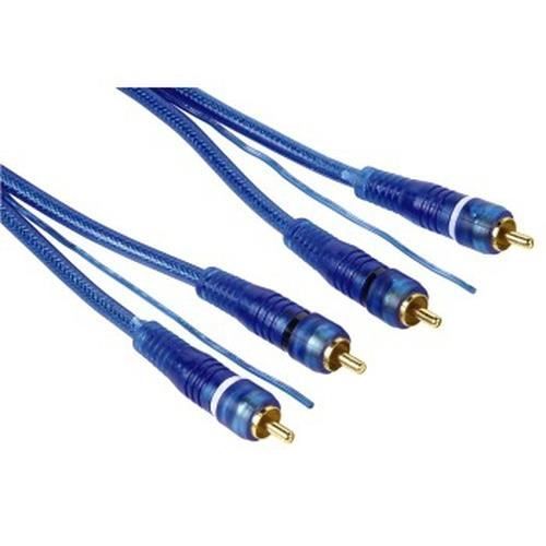 Cables Accessoires - Câble Liaison (rca 2 Fiches Mâles Lignee Remote Intégrée 5 M) Bleu