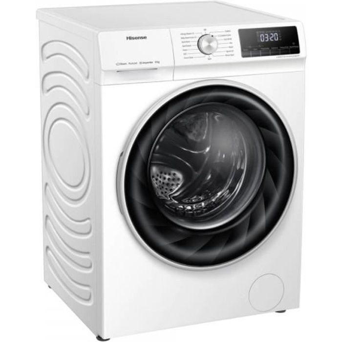 Machine à laver Hisense WFQY901429VJM Blanc 9 kg 1400 rpm 82,000000