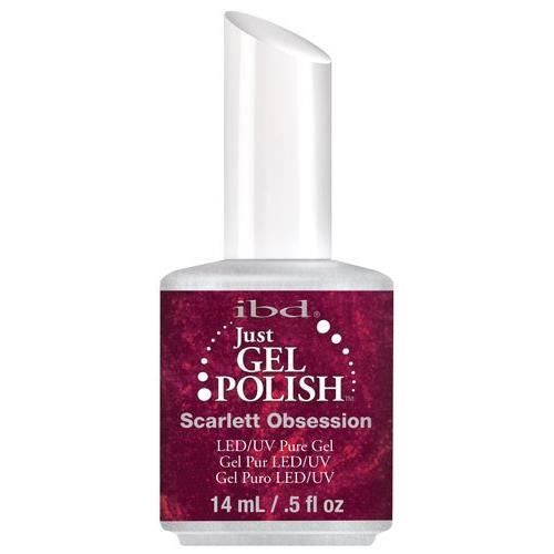 IBD Just Gel Nail Polish, Scarlett Obsession, 0.5 Fluid Ounce
