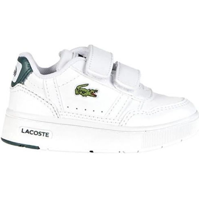 Baskets Lacoste T-Clip 0121 SUI WHT/DK GRN - 7-42SUI00041R5