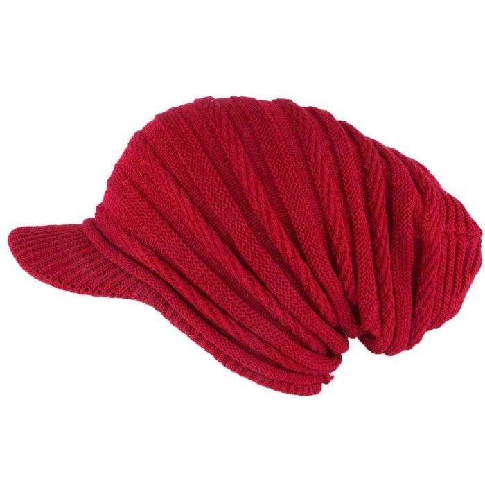 Bonnet Casquette Rasta Rouge Kift Nyls Création - Rouge - Taille unique