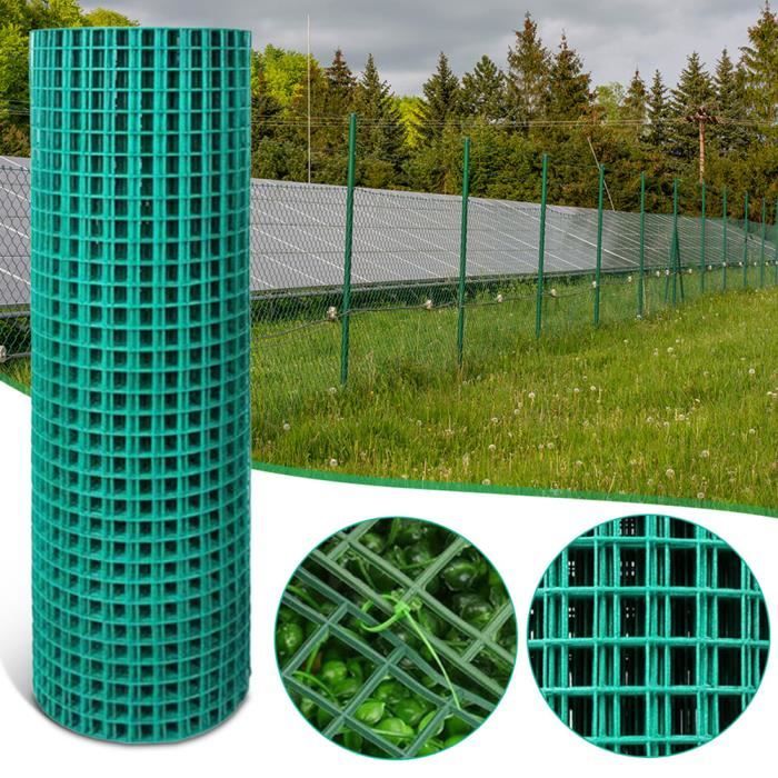 Barrière de sécurité 0.5*3m, filet en plastique vert, pour filet de jardinage, feuille de clôture pour protéger les plantes