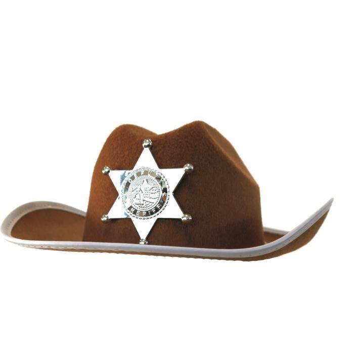 RUBIES Chapeau de Cowboy - Taille unique - Accessoire de déguisement