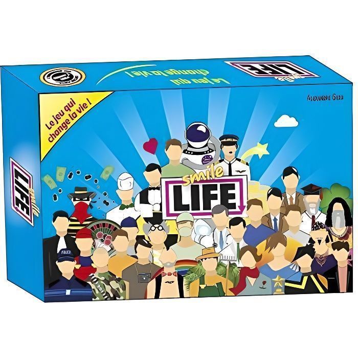 SMILE LIFE- Jeu de Société, SMI9017, Version Française 6291