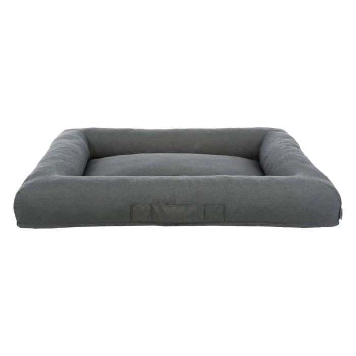 TRIXIE Lit orthopédique pour chien Pulito Vital- 80x60 cm Gris