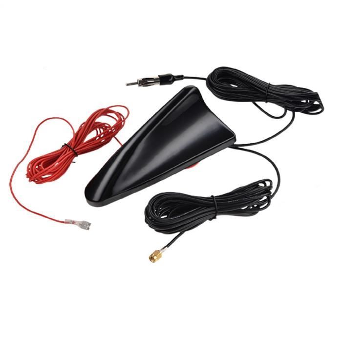 Antenne Voiture, Antenne Requin AM/FM DIN SMA GPS Amplificateur Autoradio Pioneer Clarion Alpine JVC