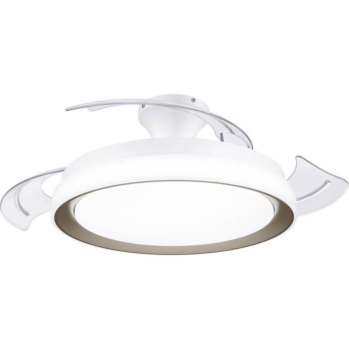 Philips LED Bliss Ventilateur de plafond 28 W 35 W (Ø x H) 510 mm x 418 mm or avec éclairage minuteur - Philips