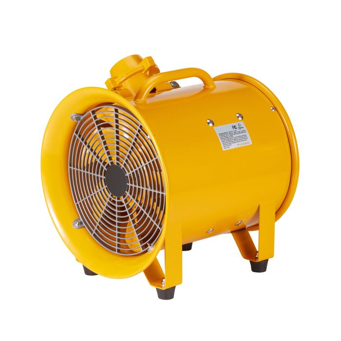 Ventilateur dExtraction - DUOKU - BTF-30/12 - 550 W - 2500 CFM - Jaune - Duoku