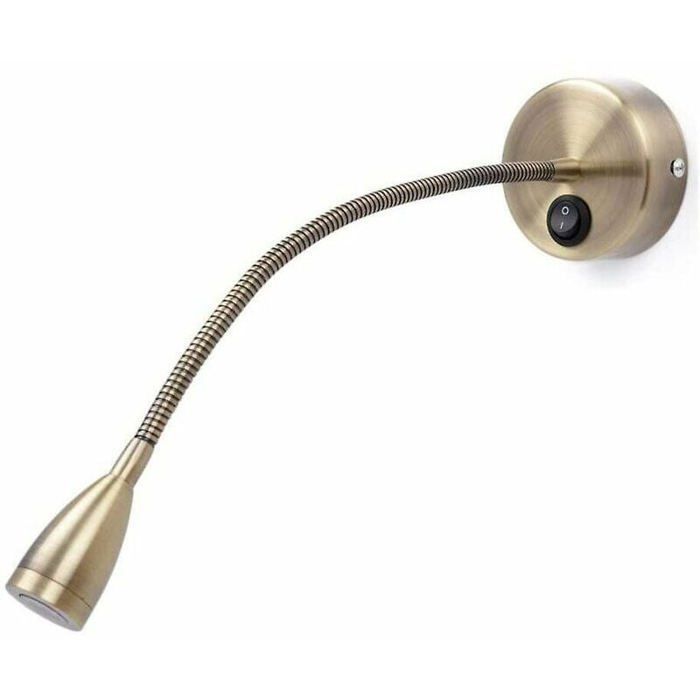 Lampes de lecture murales flexibles/lampe de chevet avec interrupteur LED Cree 13 W bronze MY-B031 [Classe énergétique A+++] YYV
