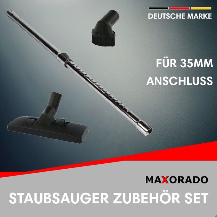 Embout Aspirateur Pour Sols Durs 35 Mm - Compatible Miele, Bosch, Siemens, Kärcher - Neuf