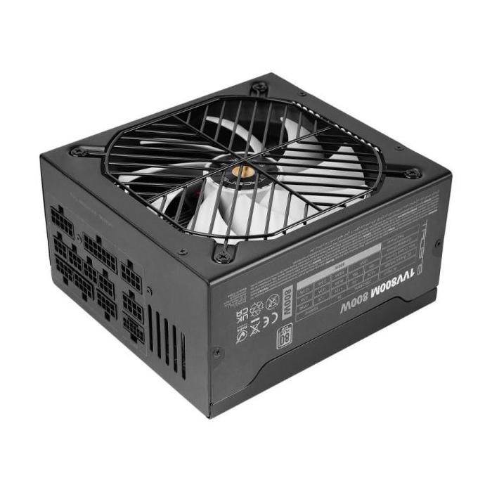 Alimentation PC TACENS Valeo V 80 Plus Ventilateur 140mm 0dB PRO SILENCE II - vue 2