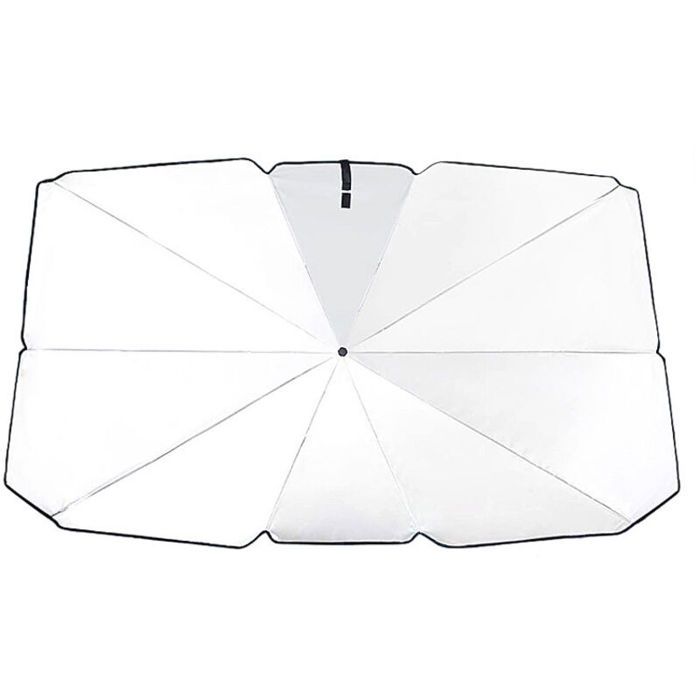 Parapluie Pare-Soleil Pliable pour Pare-Brise de Voiture – Matériau réfléchissant 99 de Protection Solaire Parapluie– 14080CM