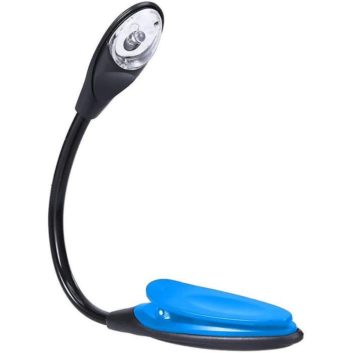 Lampe de lecture portable et pratique pour les voyages mini lampe de lecture LED à pince.