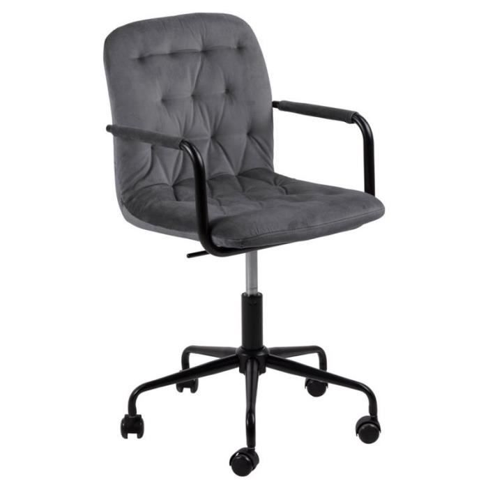 actona chaise fauteuil de bureau. gaming stockem graphite - 5903575767178