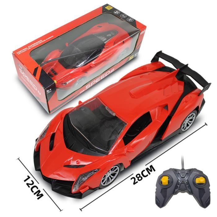 Tapez G-Simulation de voiture de sport télécommandée sans fil Four Pass  pour enfants, modèle 1:16, jouets pou