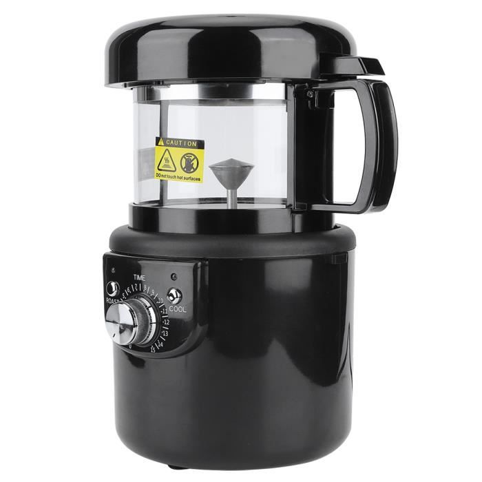 Torréfacteur électrique 1200W (750g) Inox Blanc Pour Bureau Ou Maison - Neuf