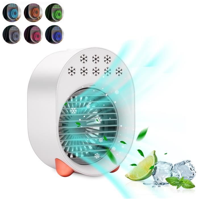 INN® Mini climatiseur portable humidificateur purificateur ventilateur