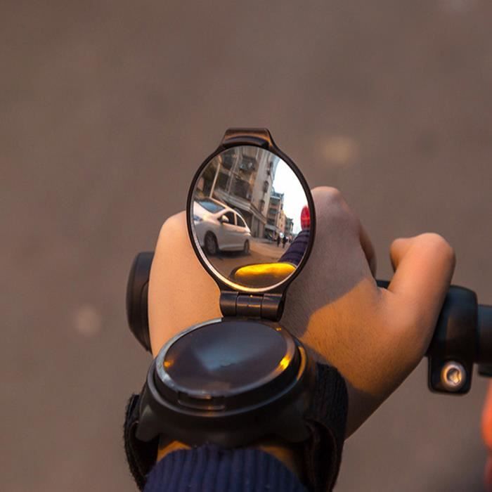 Retroviseur Noir Pour Velo Dragonne Ajustable A 360 Degres Avec Ceinture Pivotante Prix Pas Cher Cdiscount
