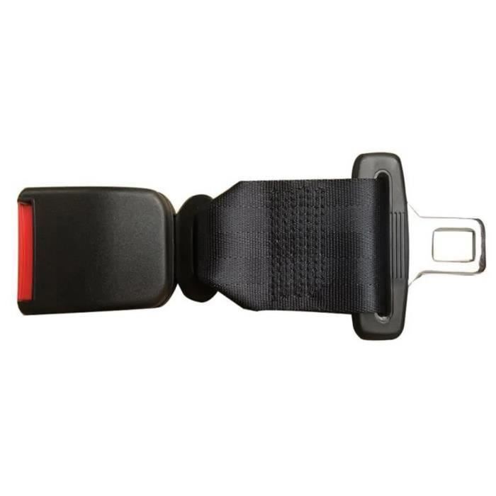 Lot de 2 Clip bloque ceinture de sécurité-Rallonge de ceinture de sécurité-Pour  voiture-Normal-Noir - Cdiscount Animalerie