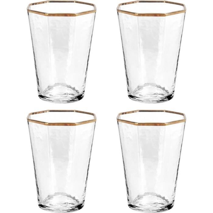 Verres à Eau STRATA set de 4